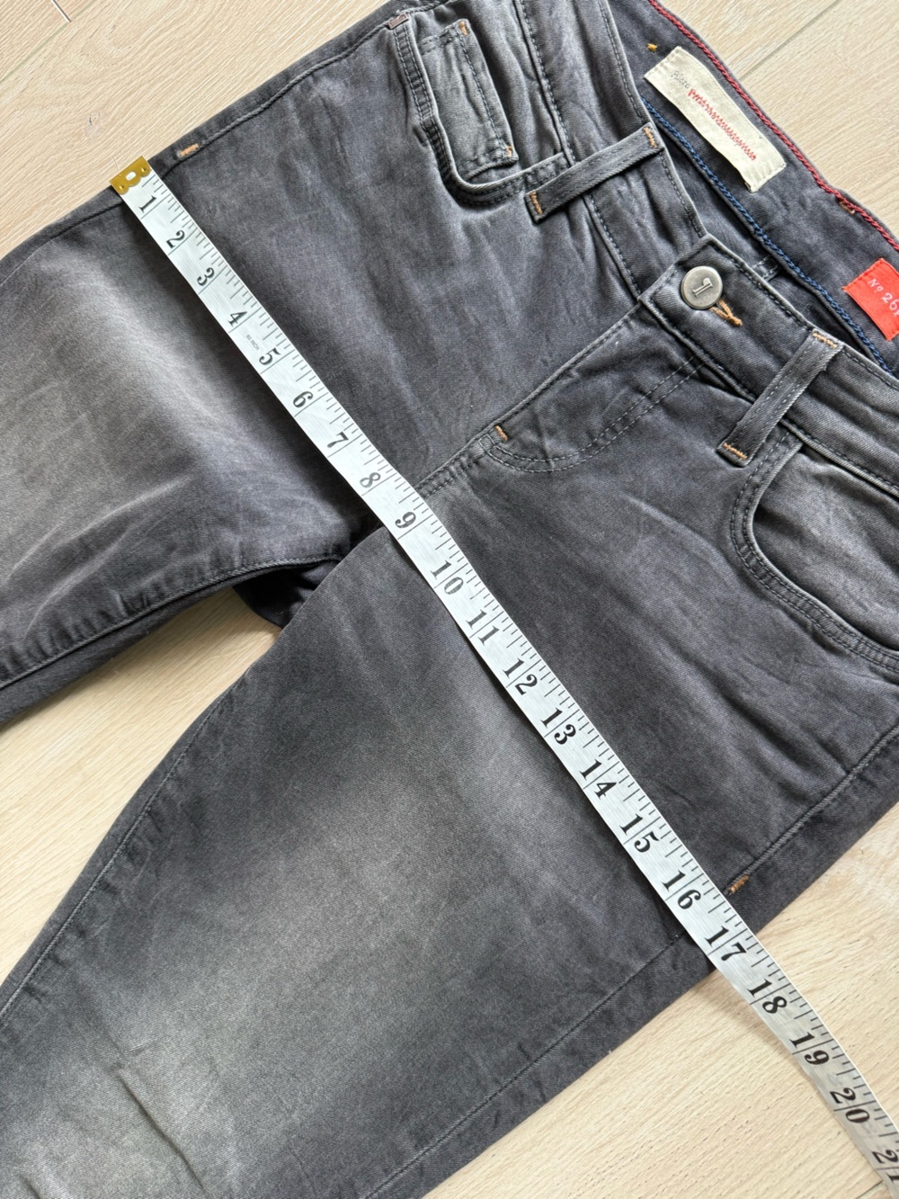 Anthropologie Pilcro and the Letterpress Serif Ankle Jeans Women’s Size 26P - Picture 8 of 13
